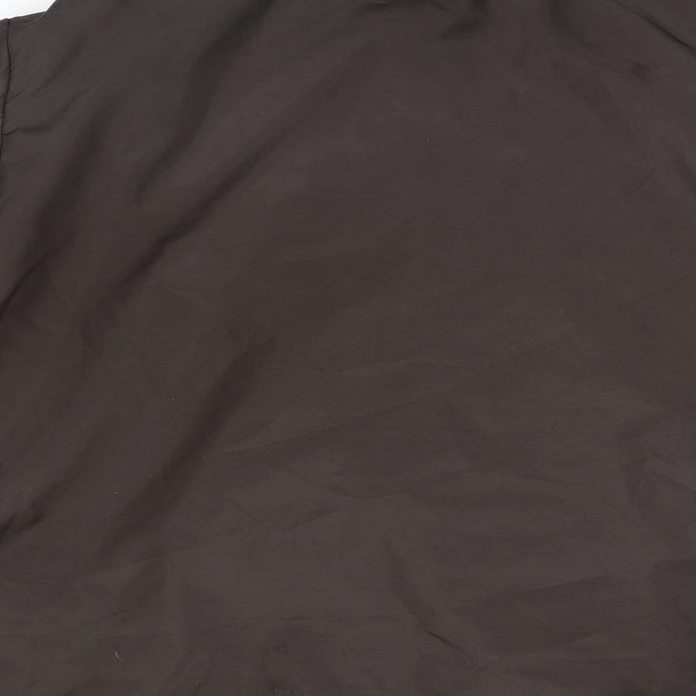 Womens UK Size  Preworn Brown Parka Coat