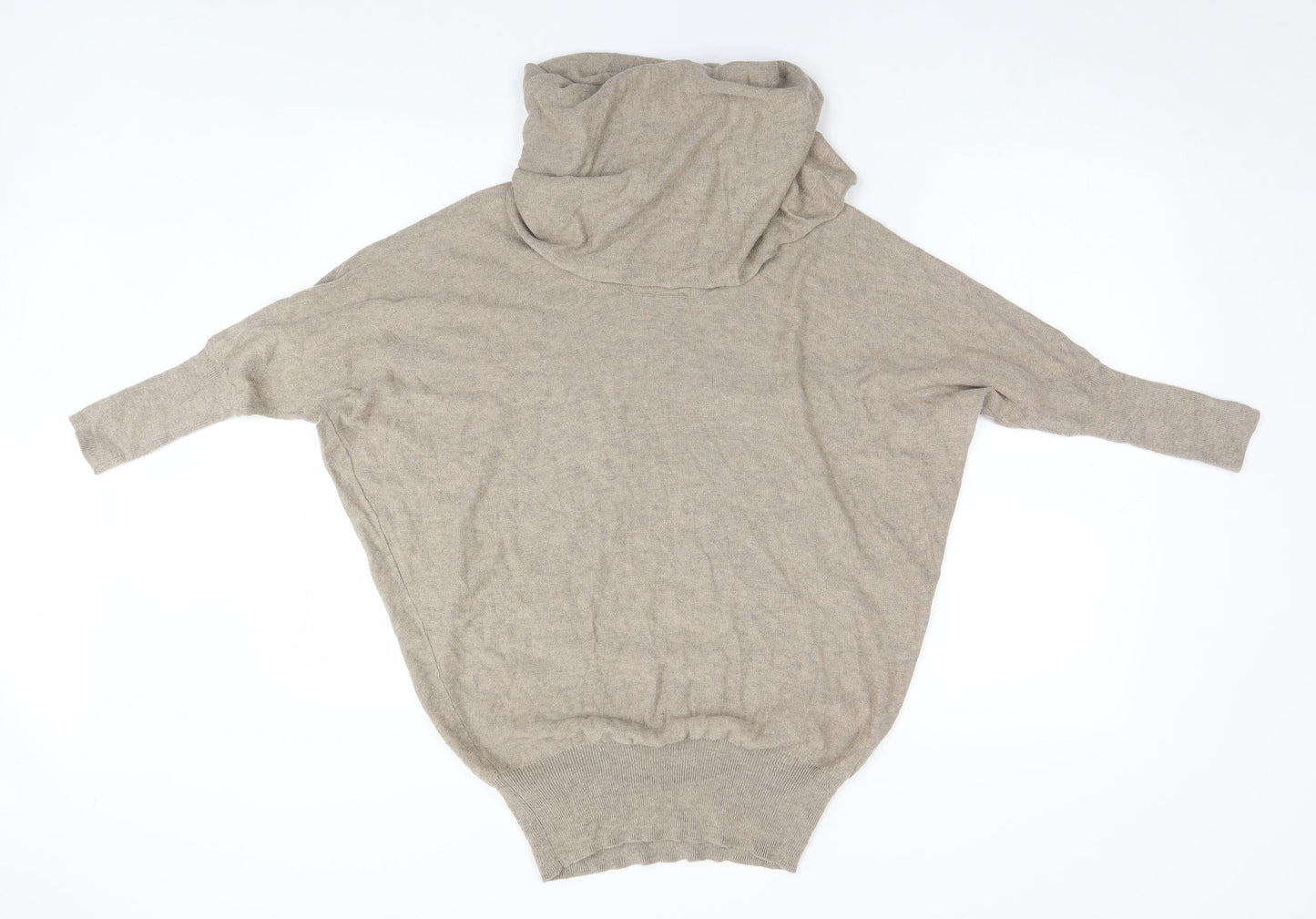 Womens UK Size  Preworn Brown Pullover Jumper