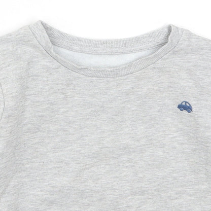Matalan Boys Grey   Pullover Sweatshirt Size 2-3 Years