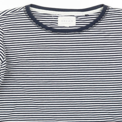 NEXT Womens Blue Striped  Top Pyjama Top Size XS