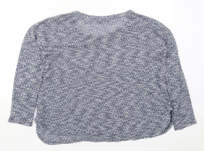 Womens UK Size 12 Atmosphere Blue Pullover Jumper