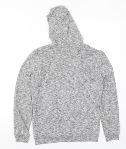 George Girls Grey   Full Zip Hoodie Size 11-12 Years