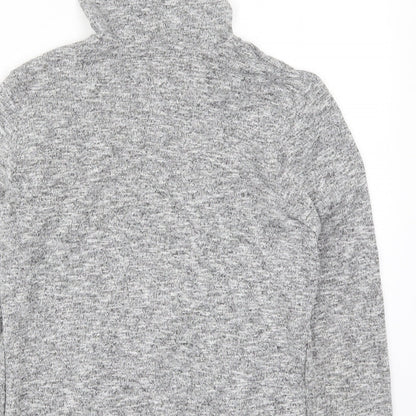 George Girls Grey   Full Zip Hoodie Size 11-12 Years