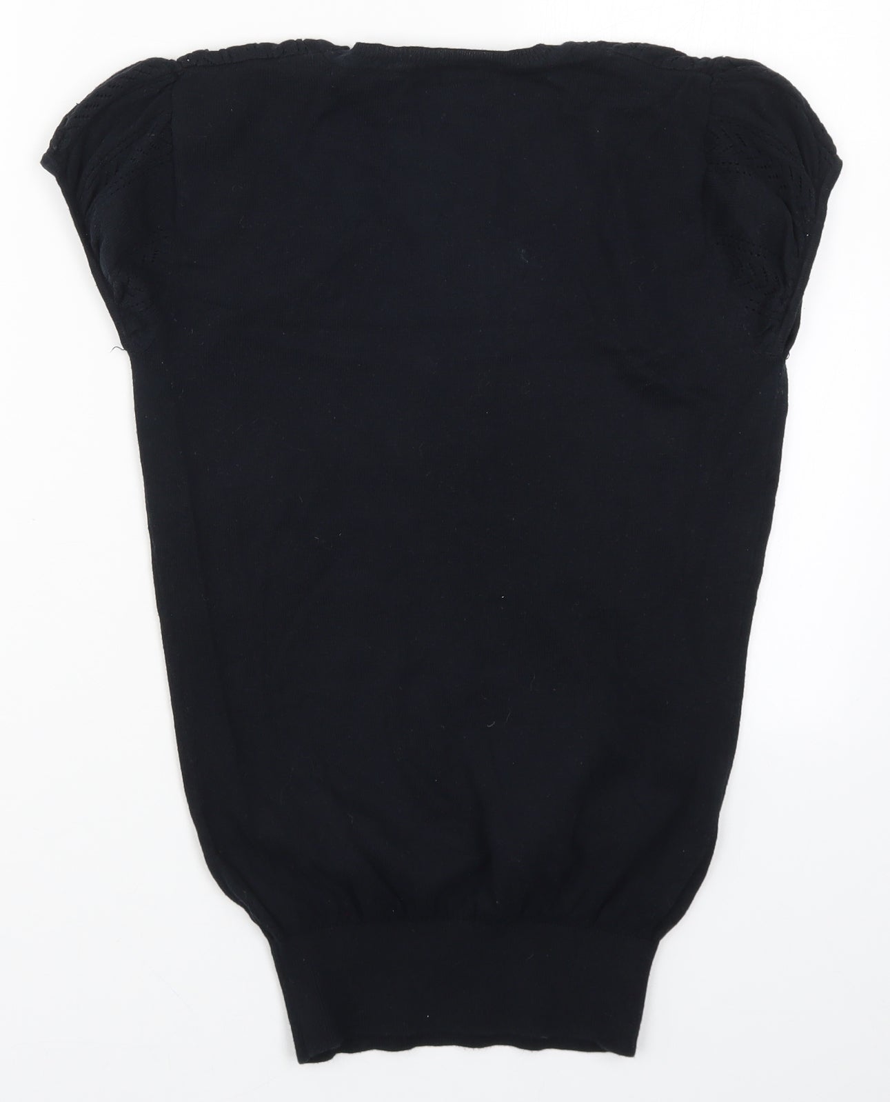 TUCHUZY ? Womens Black   Basic T-Shirt Size 12