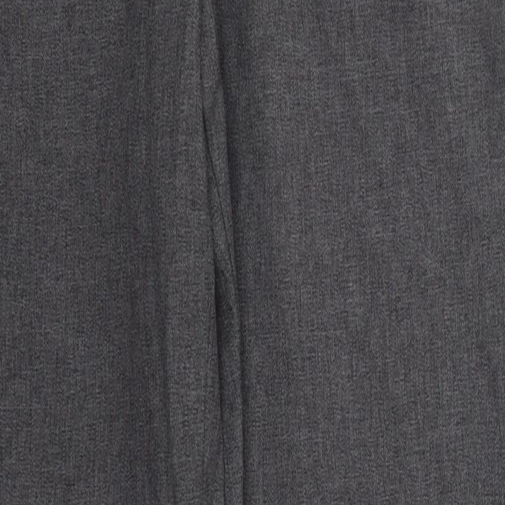 Mens UK Size 34 Uniform Direct Regular Fit  Grey Trousers