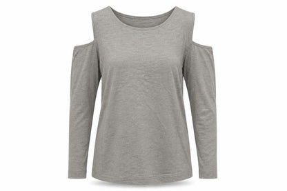 Womens UK Size S Zara Grey Basic T-Shirt
