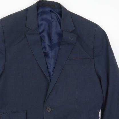 ASOS Mens Blue   Jacket Suit Jacket Size 38