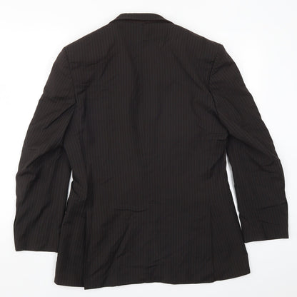 Mens UK Size 38 Karl Jackson Regular Brown Suit Jacket