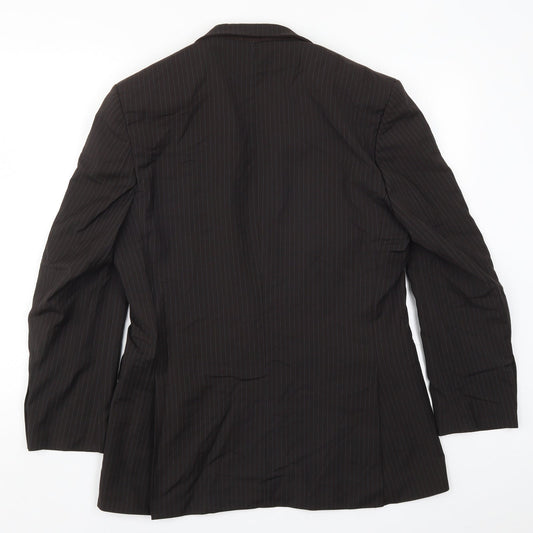 Mens UK Size 38 Karl Jackson Regular Brown Suit Jacket
