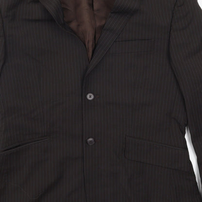 Mens UK Size 38 Karl Jackson Regular Brown Suit Jacket