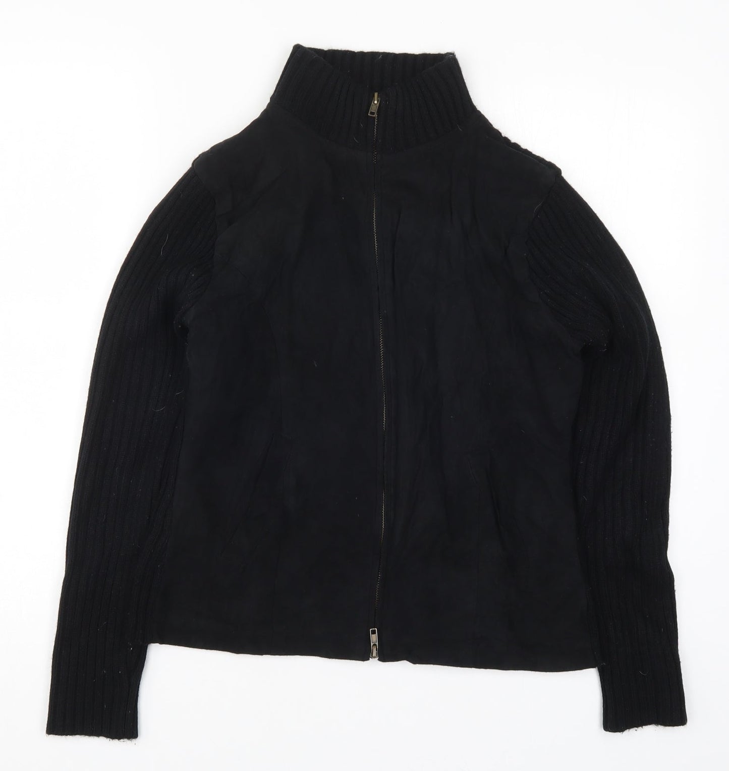 Womens UK Size M Preworn Black Jacket