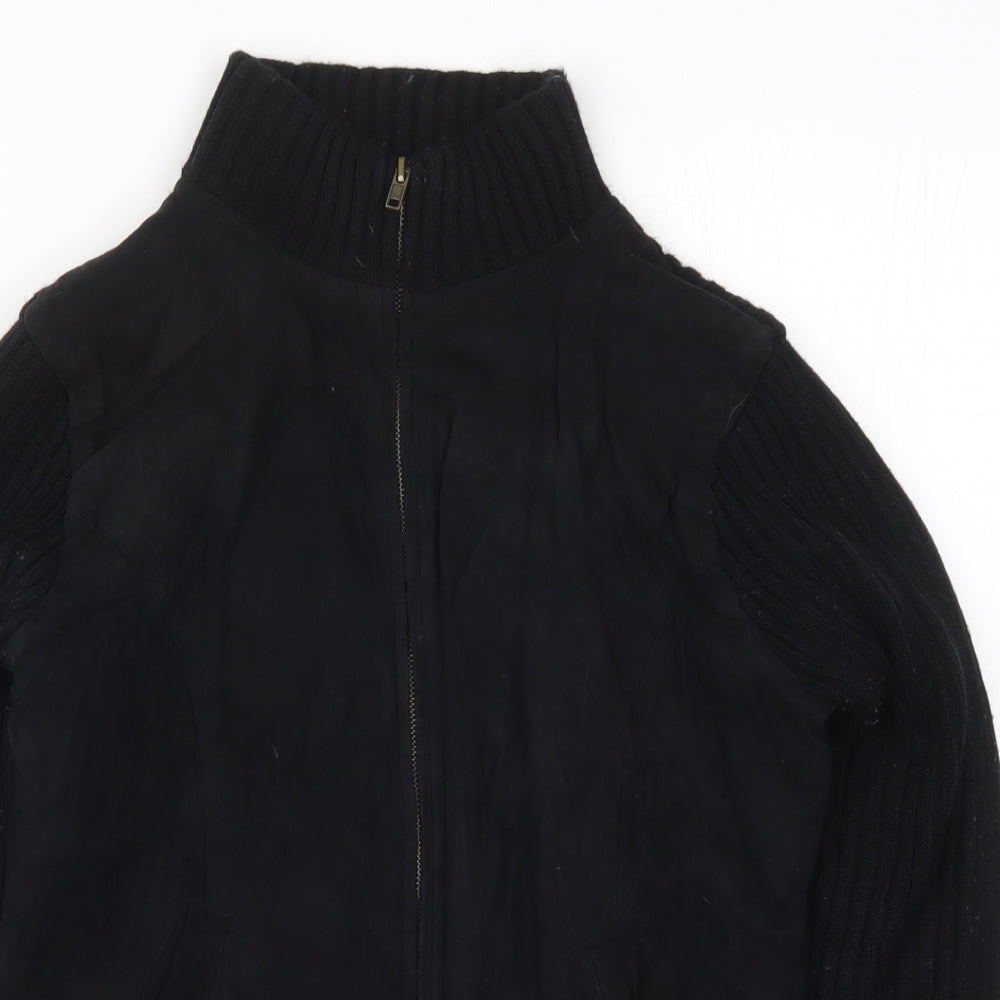 Womens UK Size M Preworn Black Jacket