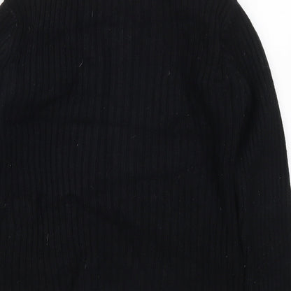 Womens UK Size M Preworn Black Jacket