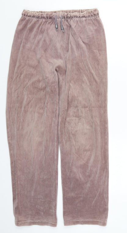 Womens UK Size 8 Marks and Spencer Regular Fit  Pink Trousers