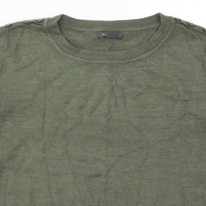 Primark Womens Green  Knit Pullover Jumper Size 14