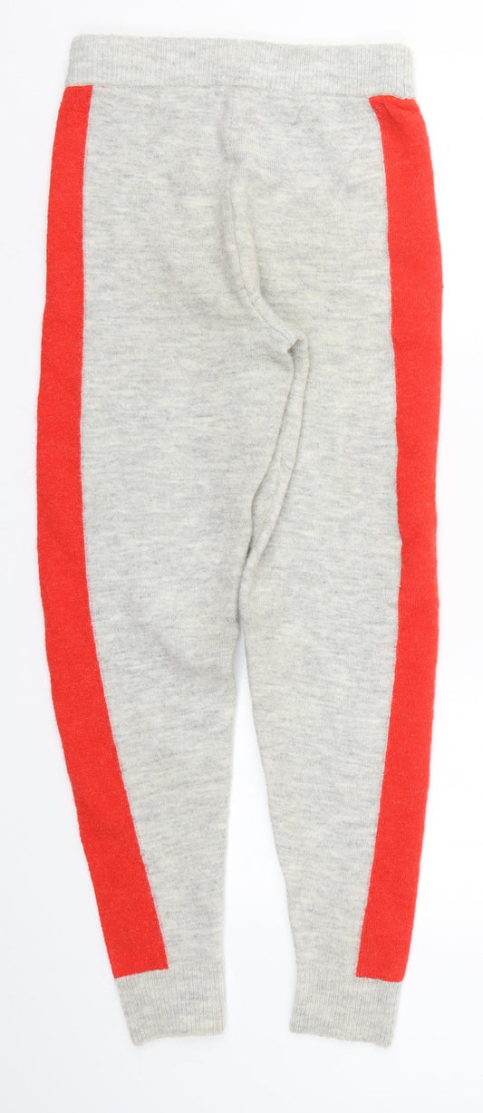 Womens UK Size 6 ASOS Regular Fit Sweatpants Grey Trousers