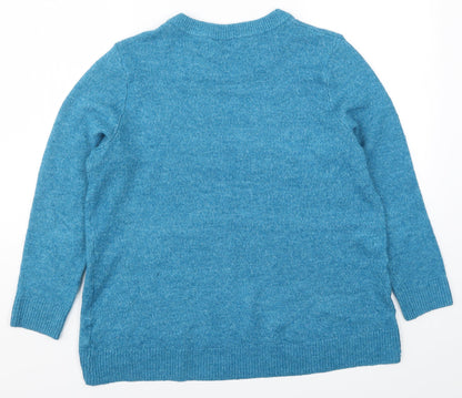 Womens UK Size L Gap Blue Pullover Jumper