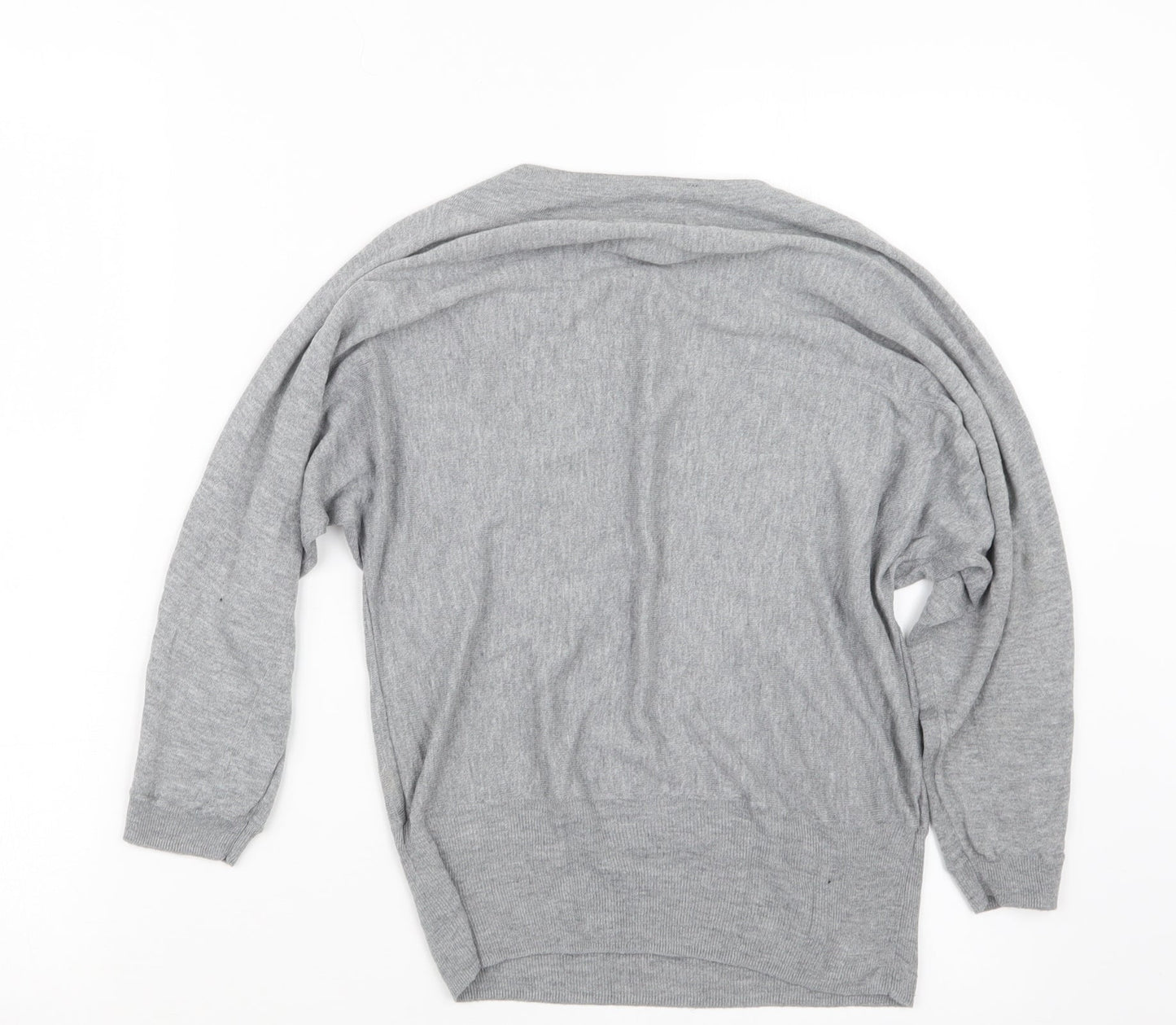 Womens UK Size 8 H&M Grey Pullover Jumper