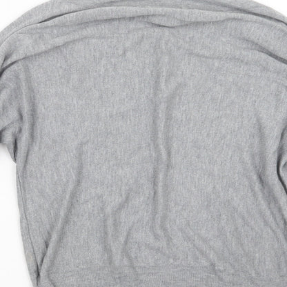 Womens UK Size 8 H&M Grey Pullover Jumper