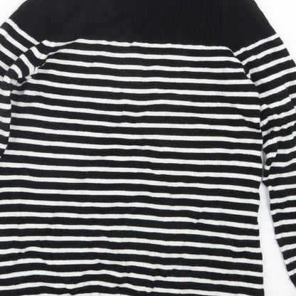 Womens UK Size 8 M&Co Black Pullover Jumper