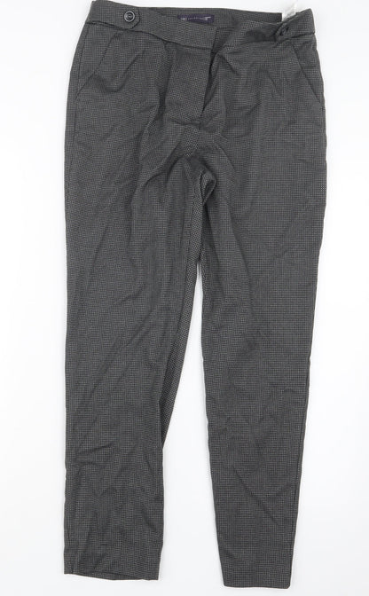 Womens UK Size 12 Marks and Spencer Regular Fit  Black Trousers