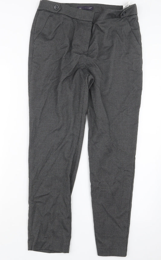 Womens UK Size 12 Marks and Spencer Regular Fit  Black Trousers