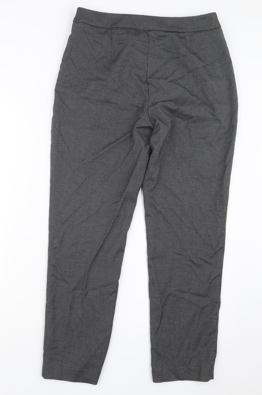 Womens UK Size 12 Marks and Spencer Regular Fit  Black Trousers