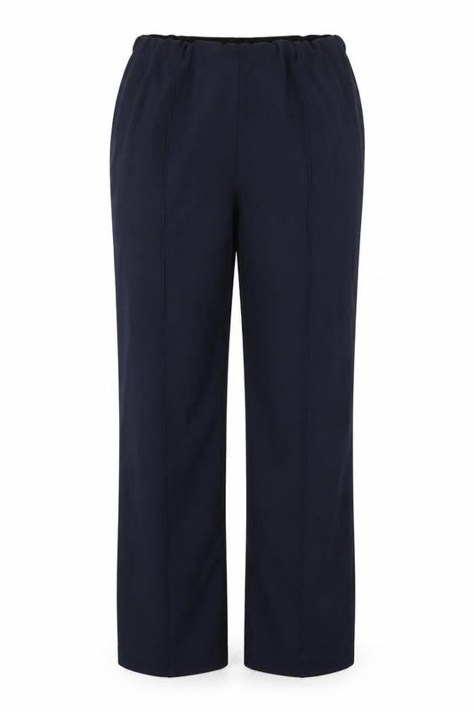Womens UK Size 16 BM Regular Fit  Blue Trousers