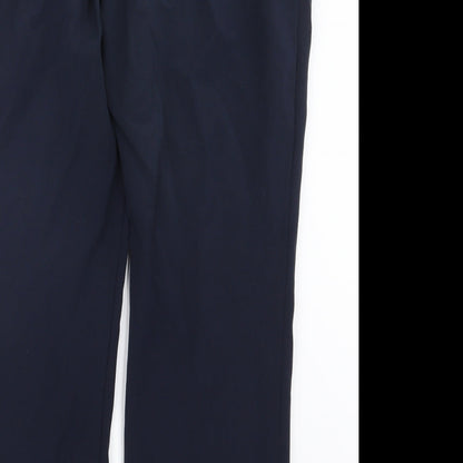 Womens UK Size 16 BM Regular Fit  Blue Trousers