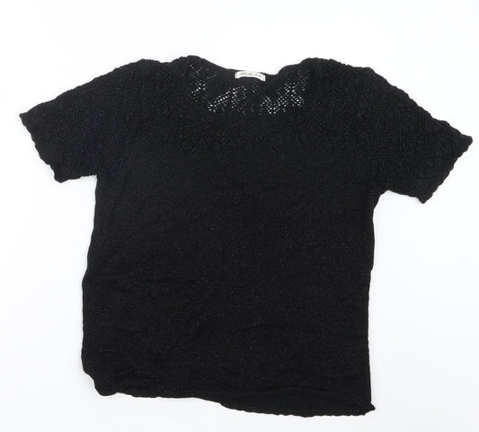 Berkertex Womens Black   Basic T-Shirt Size 14