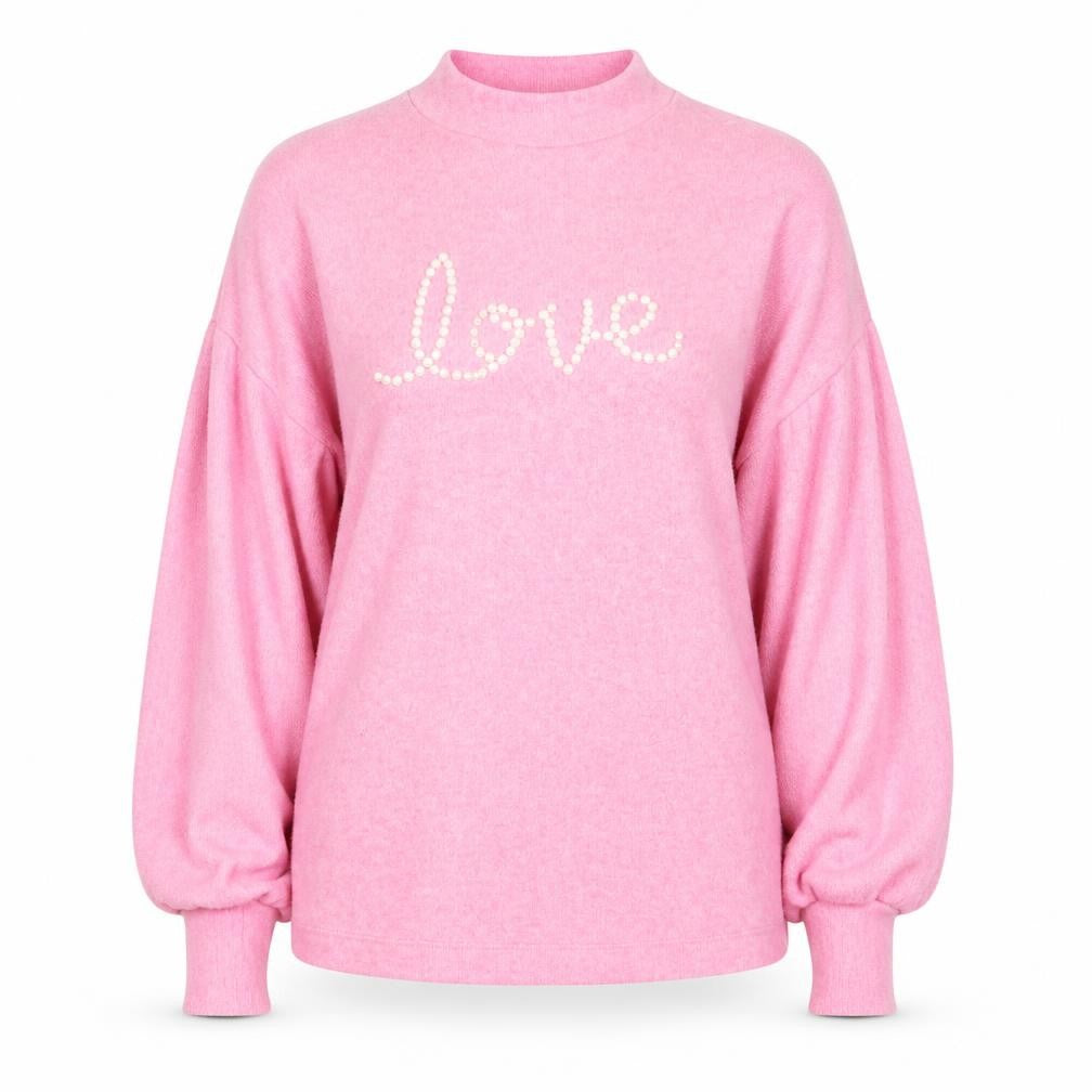 Womens UK Size 6 F&F Pink Pullover Jumper