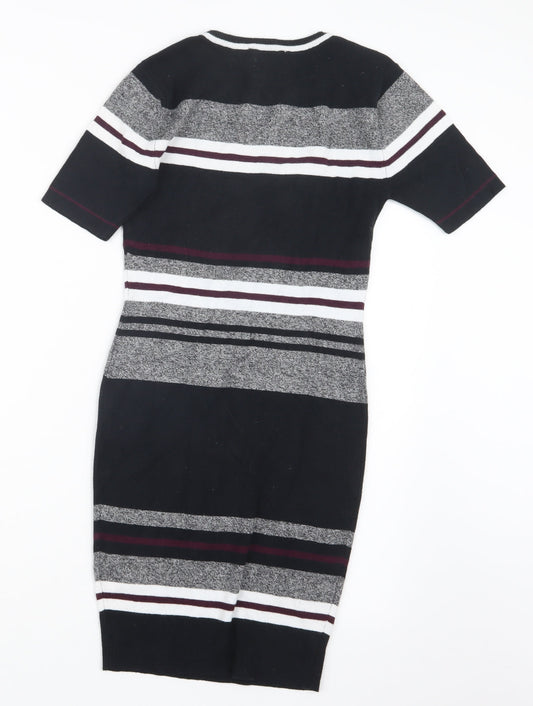 Womens UK Size 8 New Look Black Pullover Jumper