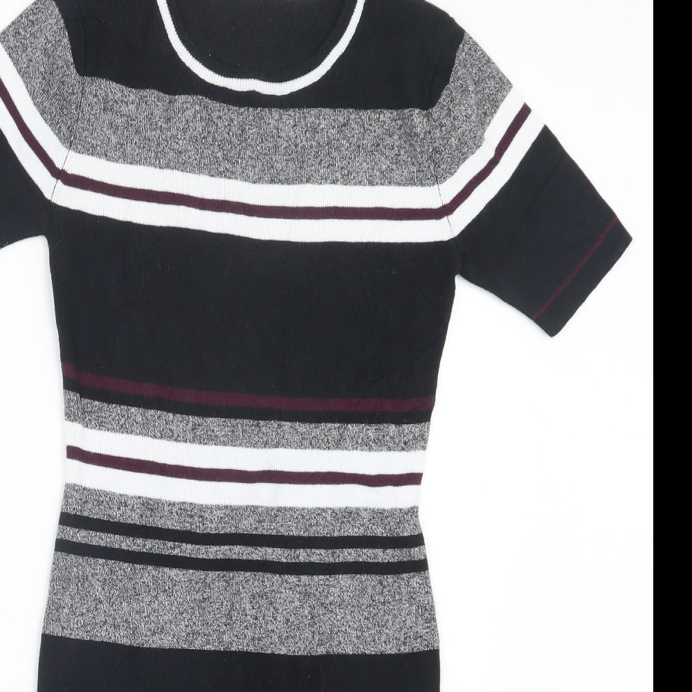 Womens UK Size 8 New Look Black Pullover Jumper