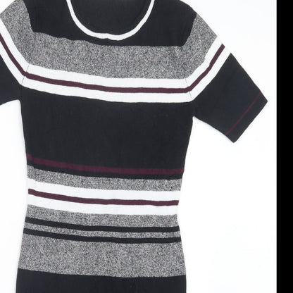 Womens UK Size 8 New Look Black Pullover Jumper