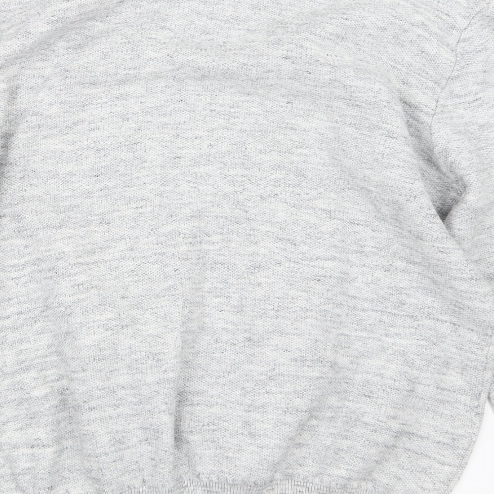 Matalan Mens Grey  Knit Pullover Jumper Size L