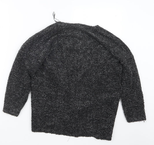 Divided by H&M Womens Grey  Knit Cardigan Jumper Size S