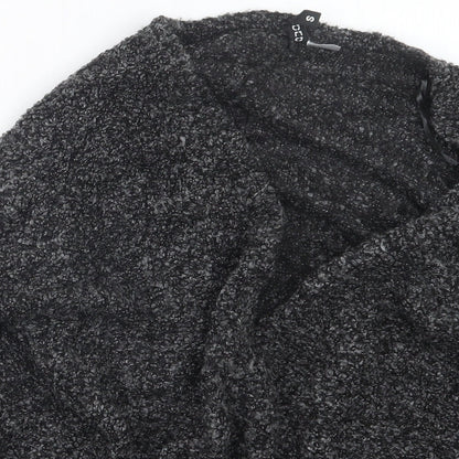 Womens UK Size S Divided by H&M Grey Cardigan Jumper