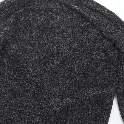 Womens UK Size S Divided by H&M Grey Cardigan Jumper