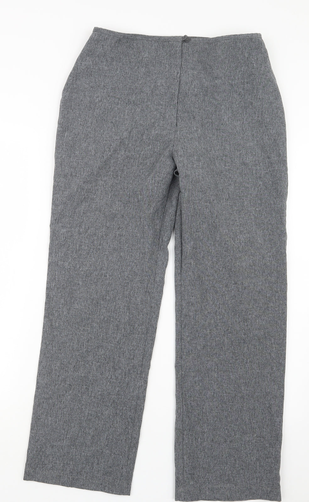 George Womens Grey   Trousers  Size 12 L27 in