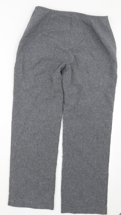 George Womens Grey   Trousers  Size 12 L27 in