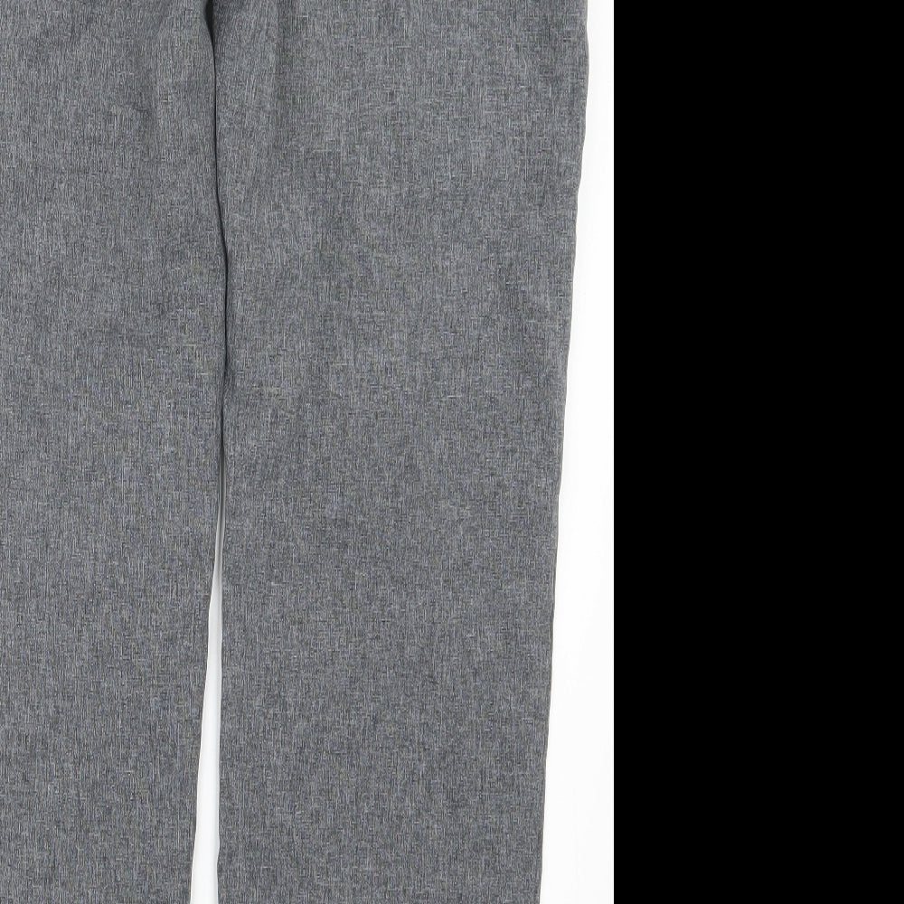 George Womens Grey   Trousers  Size 12 L27 in