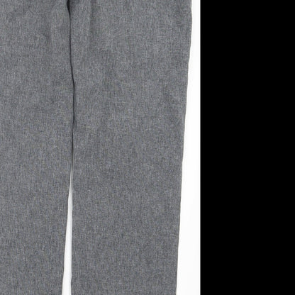 George Womens Grey   Trousers  Size 12 L27 in