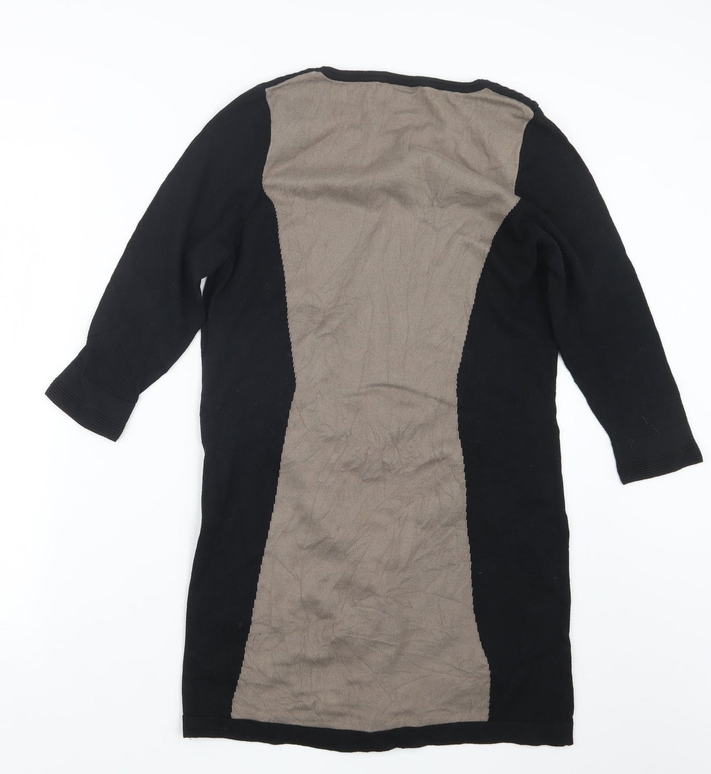 Autograph Womens Black  Knit Pullover Jumper Size 14