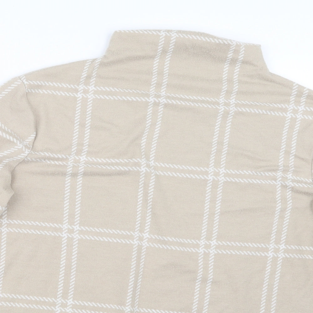 Womens UK Size 12 Marks and Spencer Beige Pullover Jumper