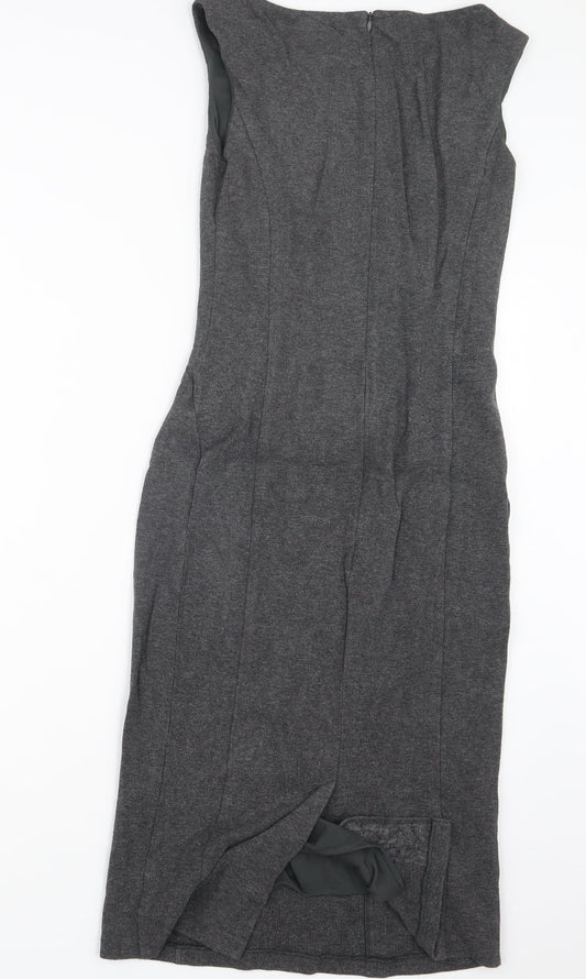 NEXT Womens Grey   Shirt Dress  Size 8
