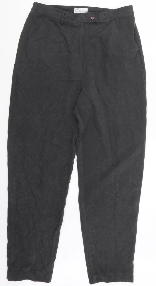 Womens UK Size 14 Emreco Regular Fit  Grey Trousers