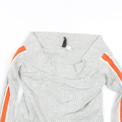 Womens UK Size M Divided by H&M Grey Pullover Jumper