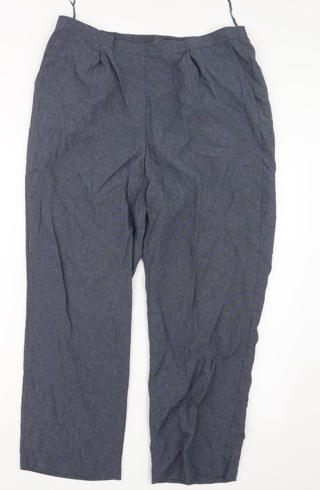 Bonmarché Womens Blue   Trousers  Size 16 L25 in