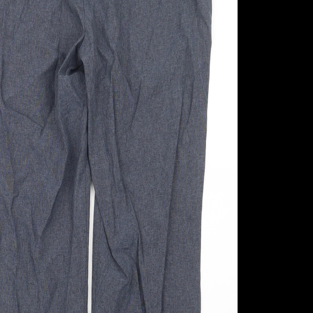 Bonmarché Womens Blue   Trousers  Size 16 L25 in
