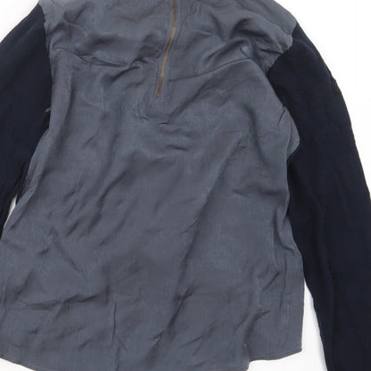 George Womens Blue  Knit Pullover Jumper Size 10